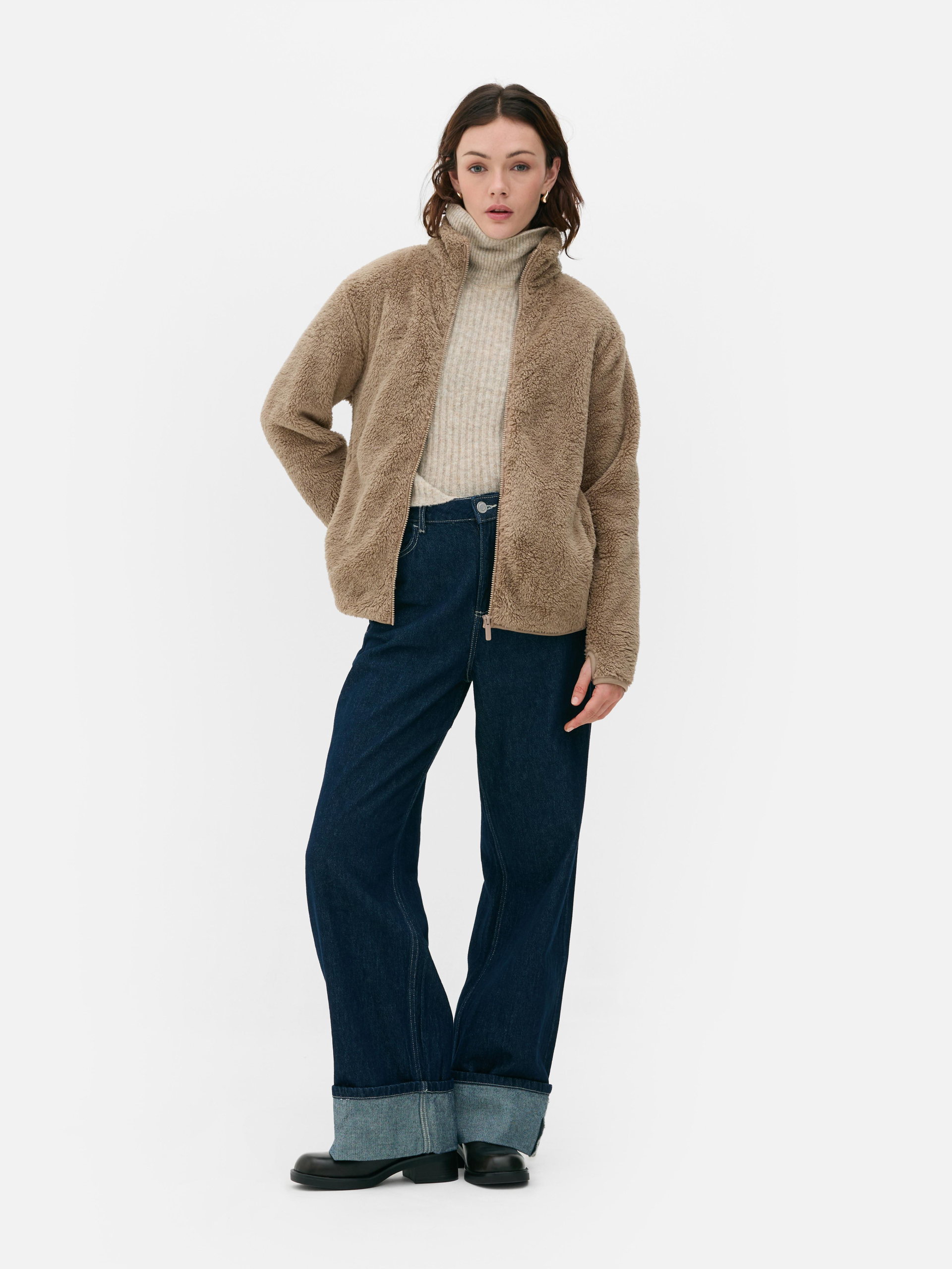 Zip-Through Teddy Jacket