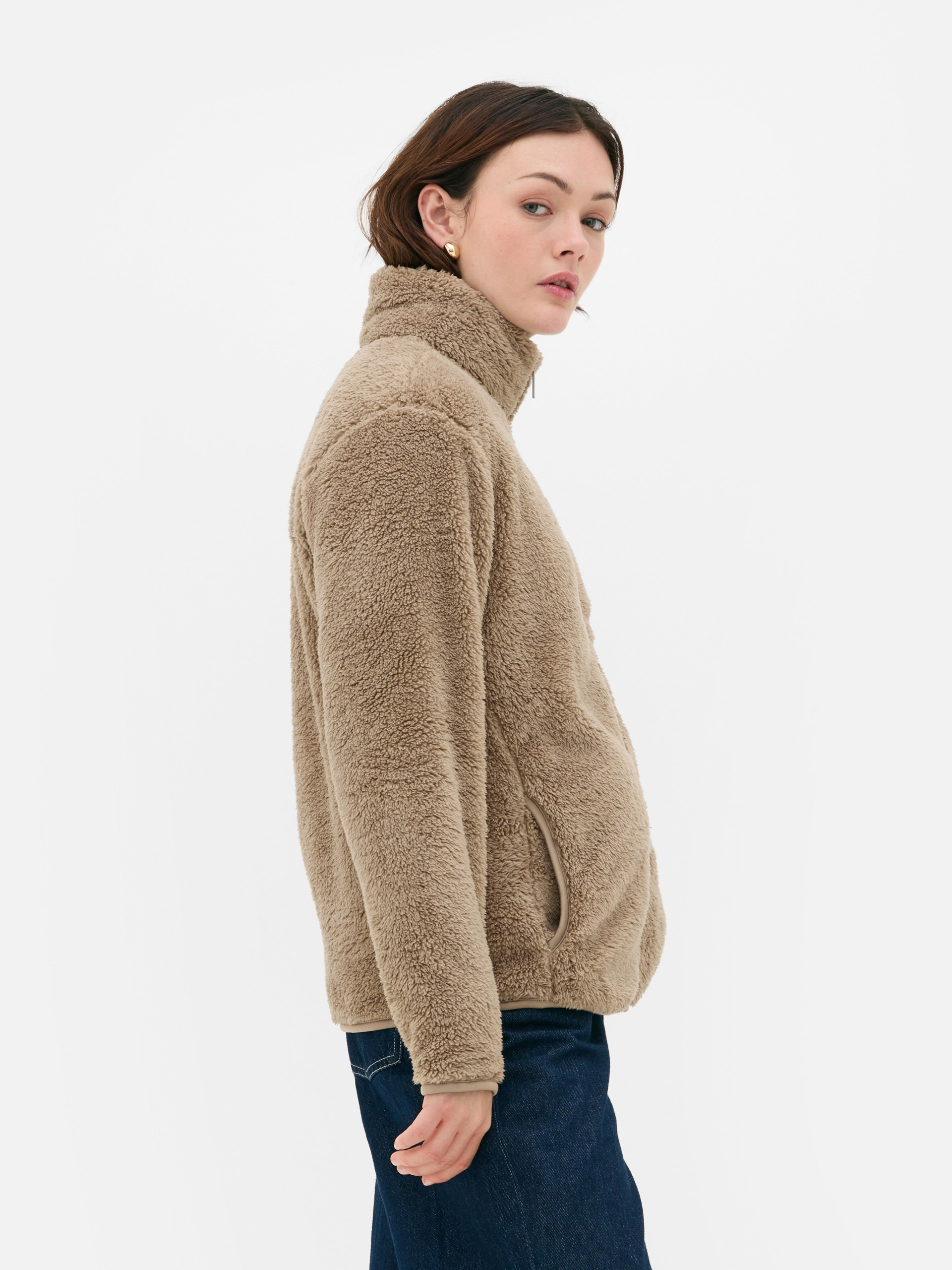Zip-Through Teddy Jacket - Image 3