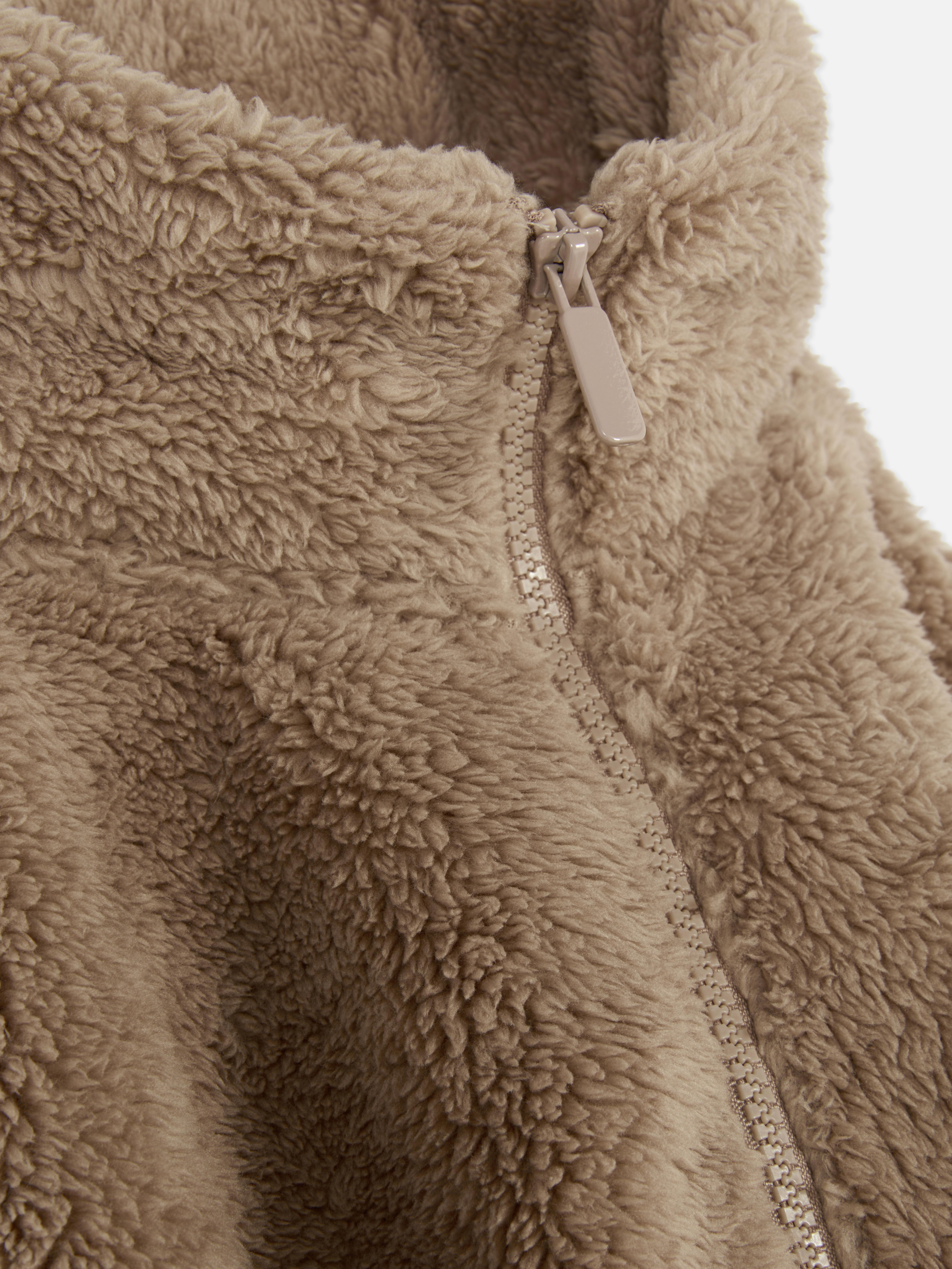 Zip-Through Teddy Jacket - Image 5