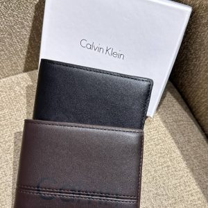 Calvin Klein Men's Leather Bifold Wallet