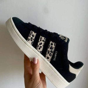 Adidas Campus 00s "Black Leopard" Sneakers