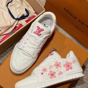 Louis Vuitton x Takashi Murakami LV Trainer Sneaker "Cherry Blossom"