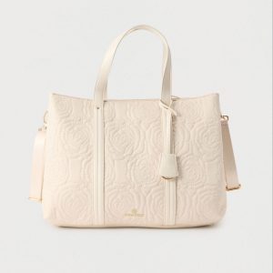 Anna Field Floral Quilted Tote Bag