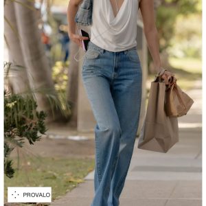 Zara High-Waist Wide-Leg Jeans