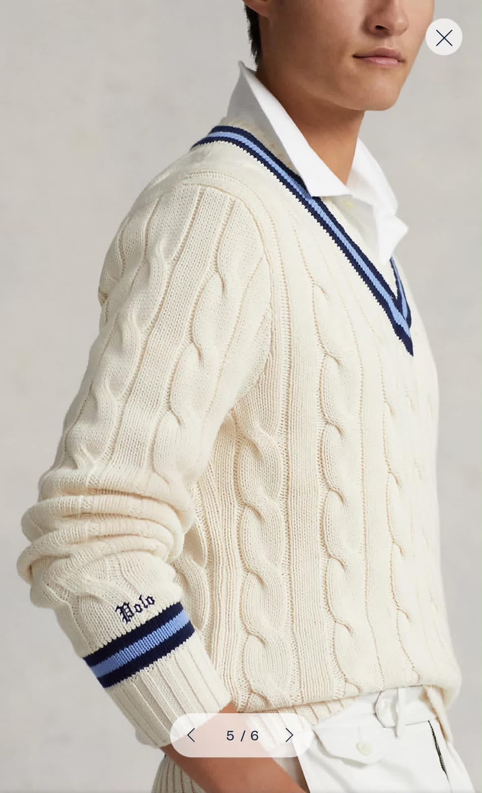 Polo Ralph Lauren The Iconic Cricket Sweater Ralph Lauren. - Image 2