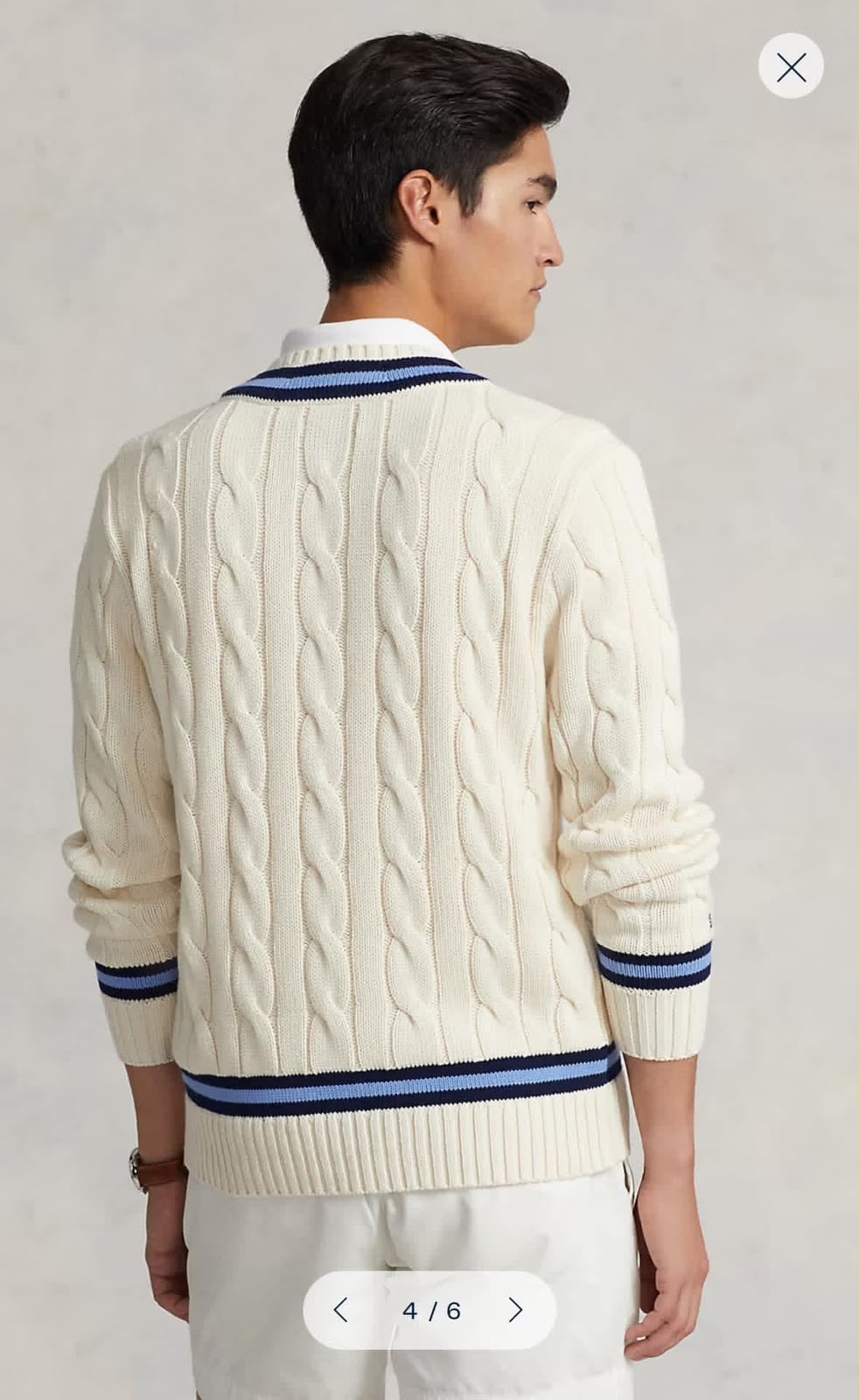 Polo Ralph Lauren The Iconic Cricket Sweater Ralph Lauren. - Image 4