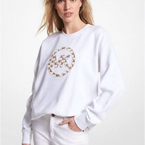 white Michael Kors sweatshirt