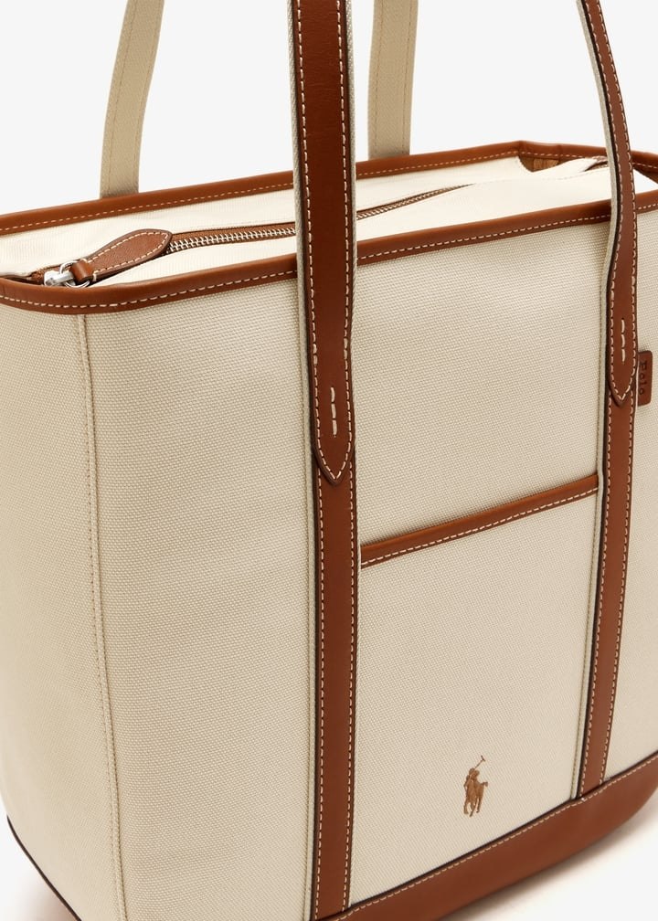Polo Ralph Lauren Canvas Medium Tote Bag - Image 4