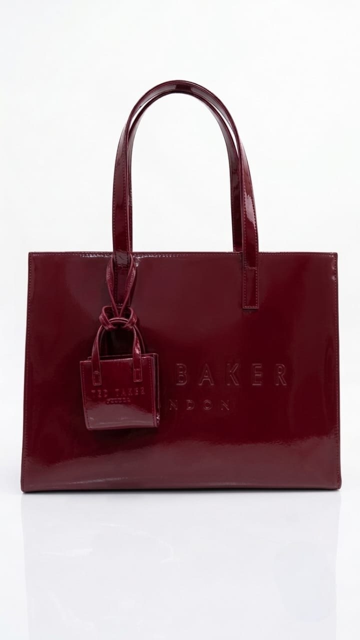 Ted Baker Icon Tote Bag with Mini Purse Charm - Image 6