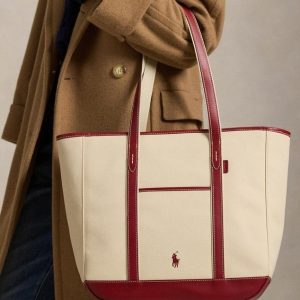 Polo Ralph Lauren Canvas Medium Tote Bag