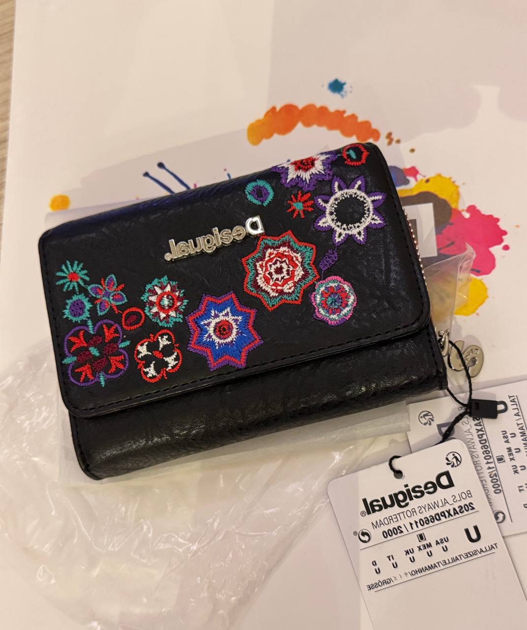 Desigual Embroidered Women's Wallet - Image 4