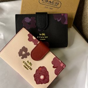 women's medium wallet by Coach