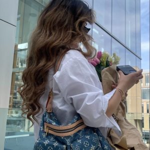 Louis Vuitton Baggy Monogram Denim