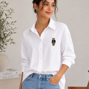 Local Brand White cotton Shirt