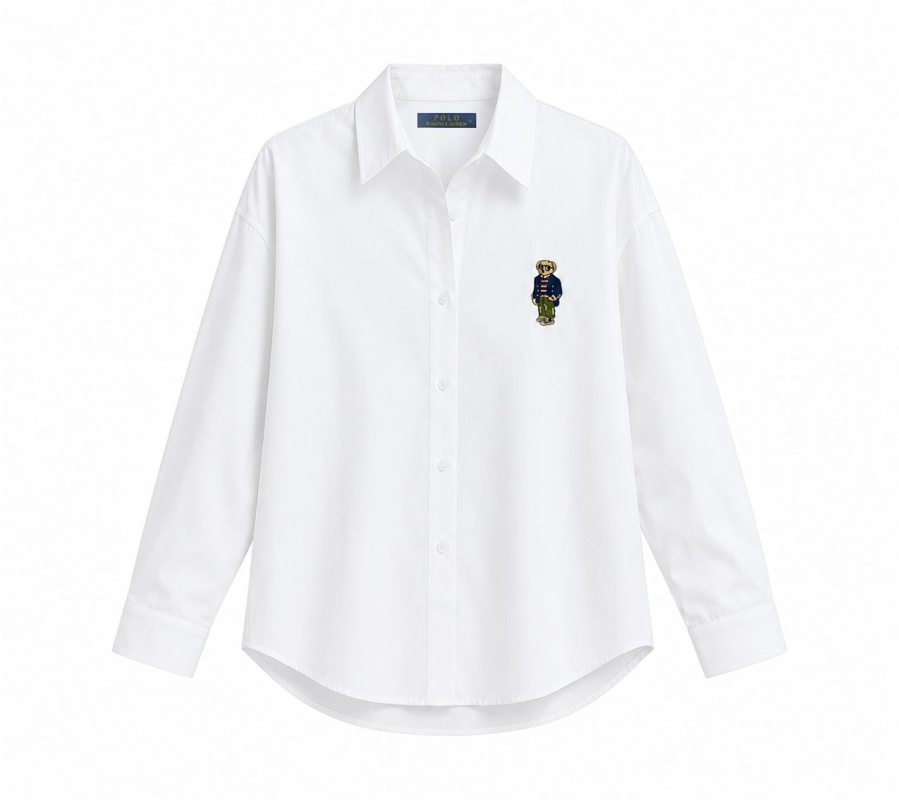 Local Brand White cotton Shirt - Image 3