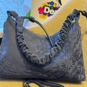  Desigual Embroidered Hobo Bag