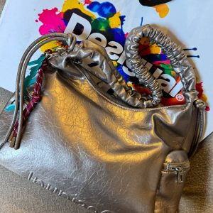 Desigual Metallic Hobo Bag