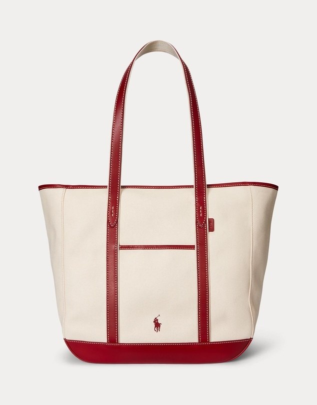 Polo Ralph Lauren Canvas Medium Tote Bag - Image 3