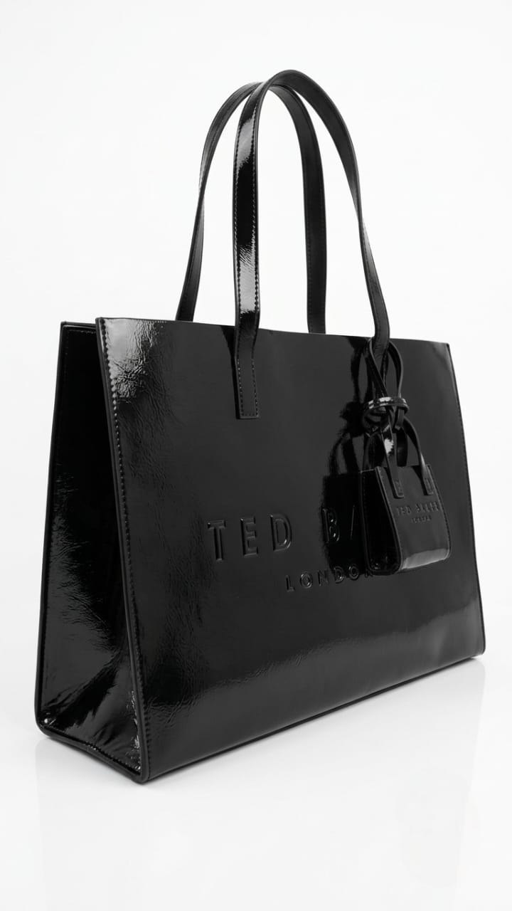 Ted Baker Icon Tote Bag with Mini Purse Charm - Image 2