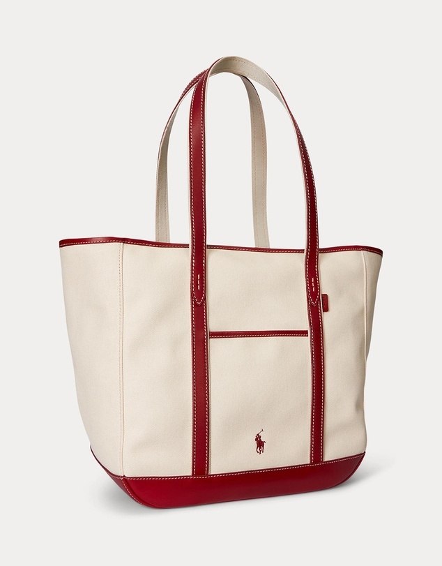 Polo Ralph Lauren Canvas Medium Tote Bag - Image 7