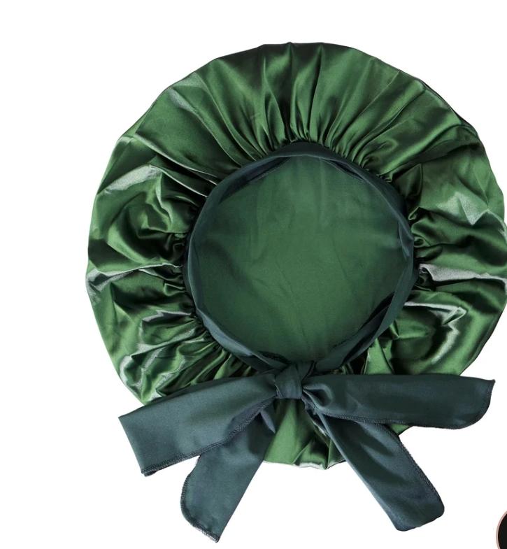 SATIN TIE CAPP- GREEN - Image 3