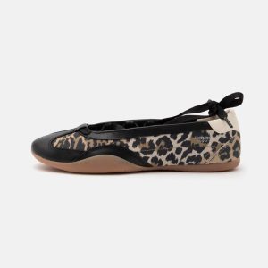 Ankle strap ballerina shoes