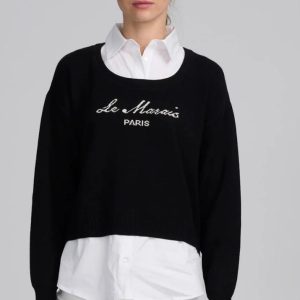Le Marais Twofer Sweater - Blue Navy
