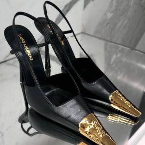 Saint Laurent slingback pumps.